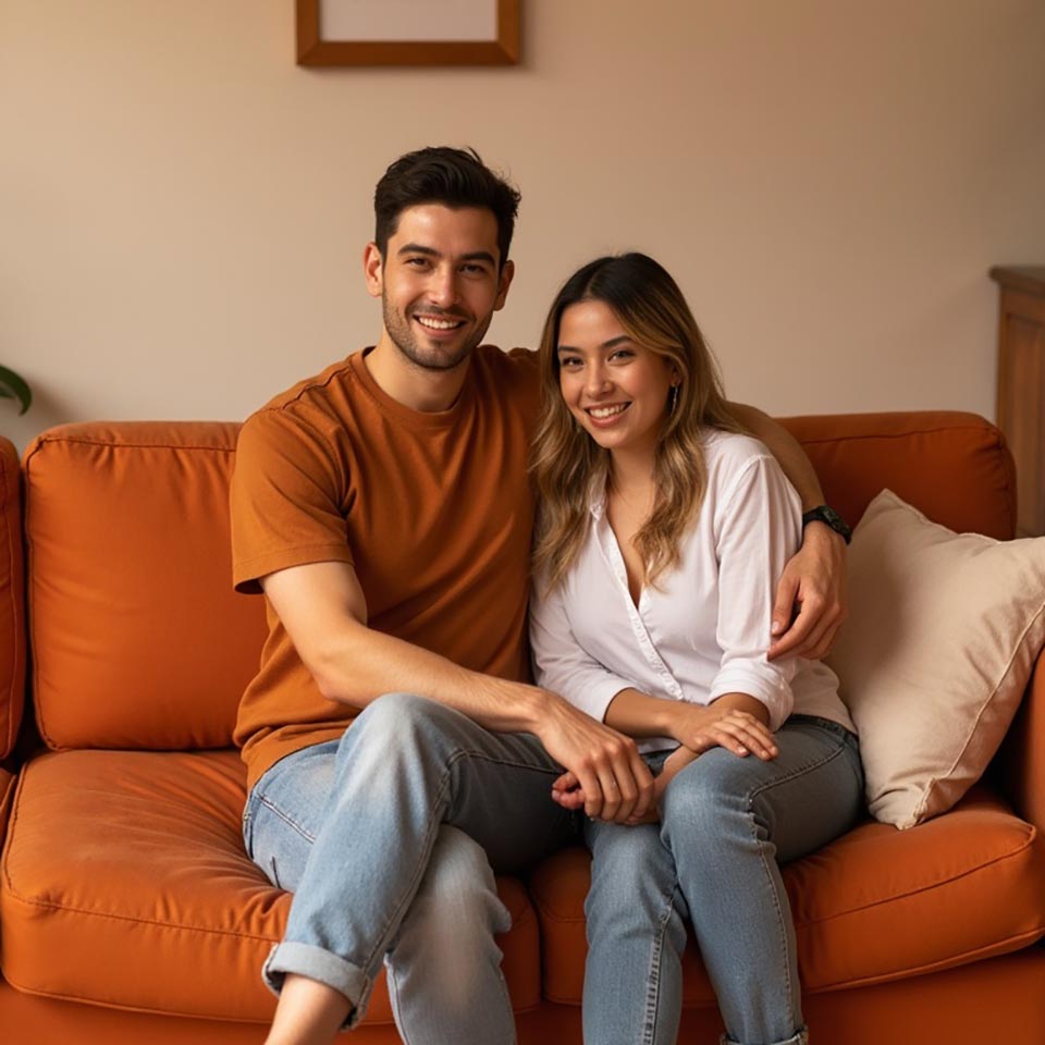 happy new homeowners